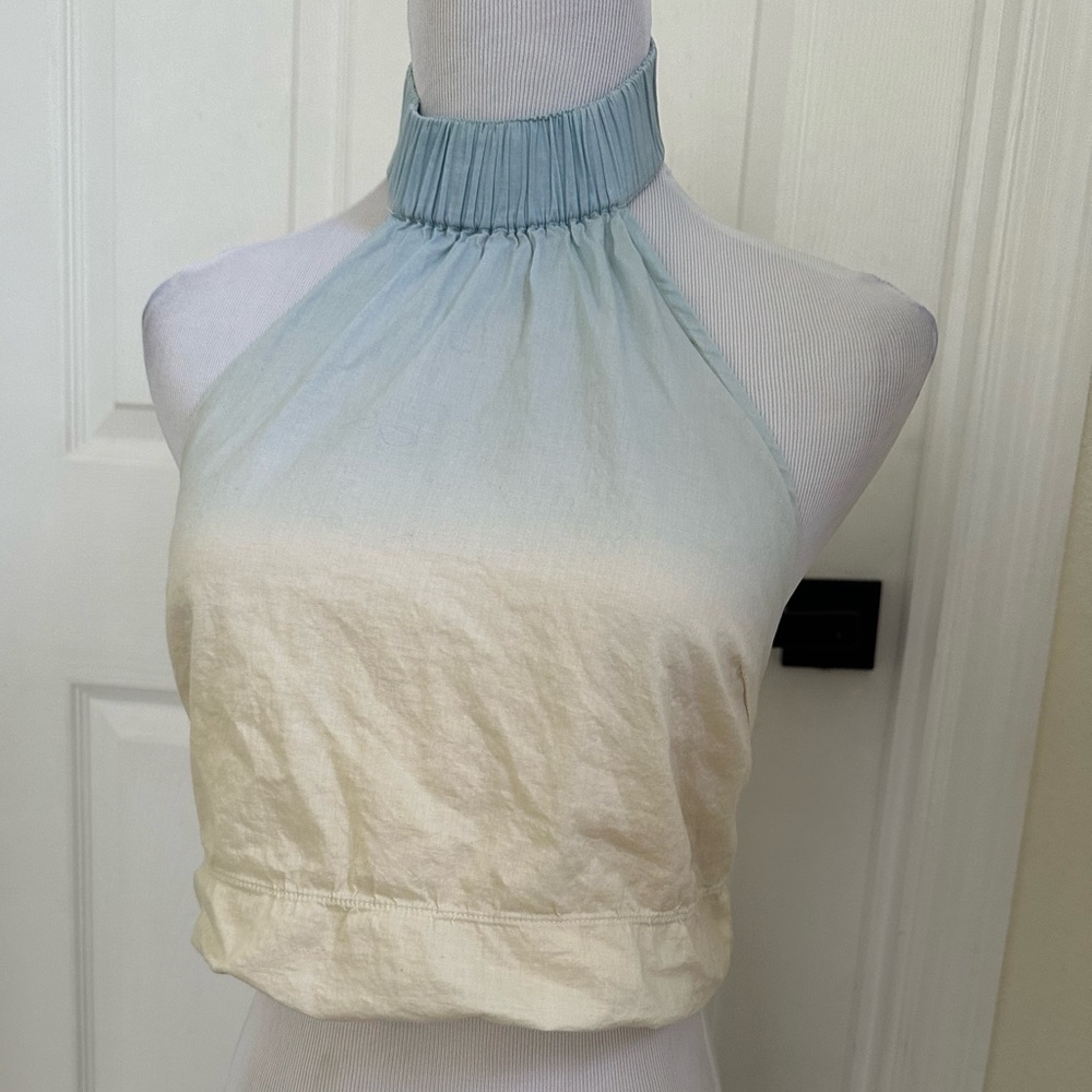 Tommy Hilfiger Tye Dye Sz.M Halter Crop Top